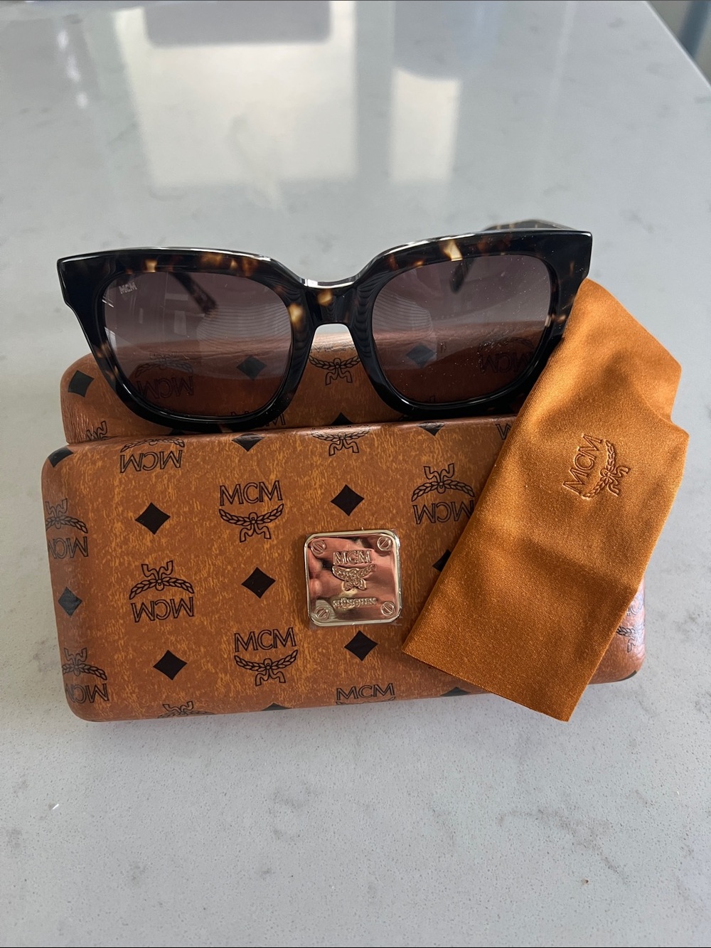 MCM Unisex Square Sunglasses